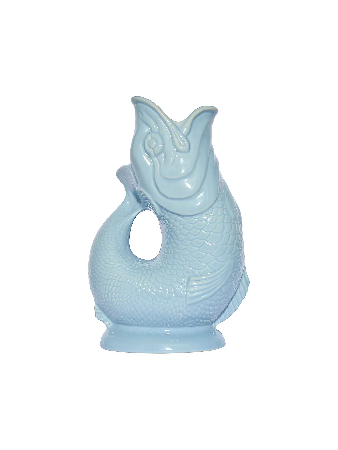GLUCKIGLUCK | Karaffe 1,2l Sea Blue XL | hellblau